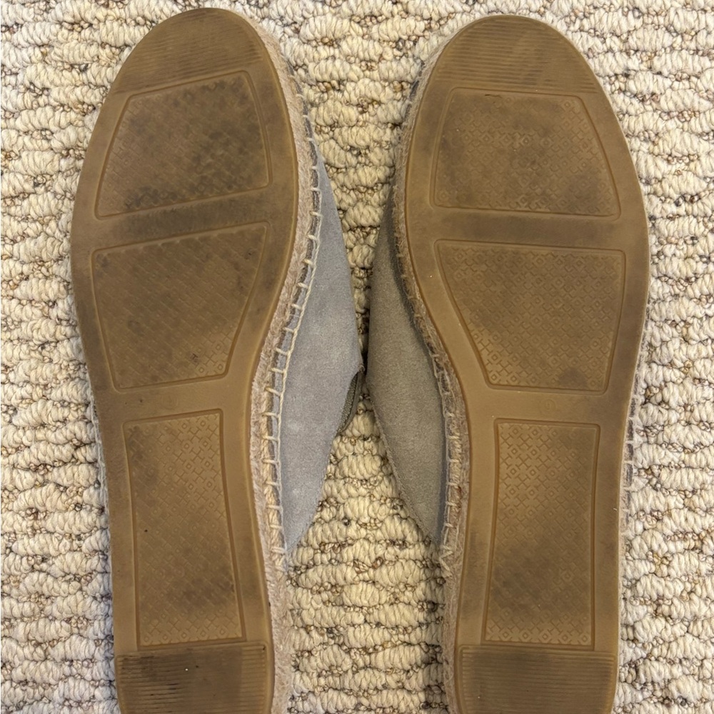 Tory Burch Grey Espadrille Mules - Picture 5 of 8